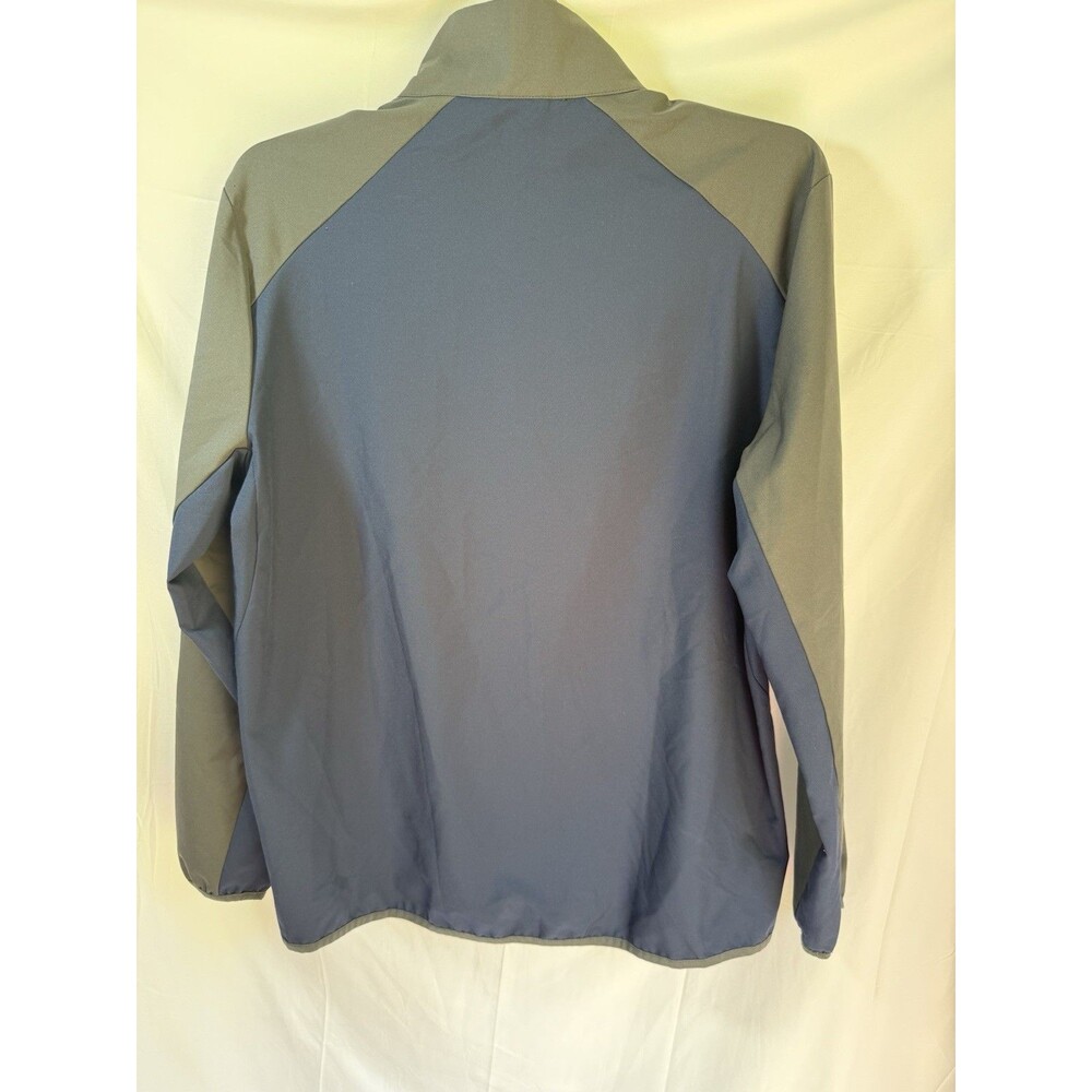 Nike Dri-Fit Full Zip Jacket Size Large Blue with N Logo - Picture 5 of 5
